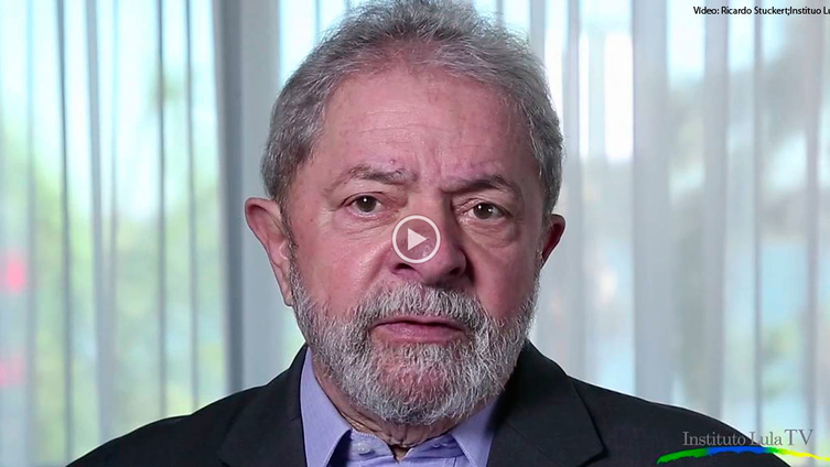 Vídeo: Ricardo Stuckert/Instituto Lula