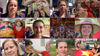 A caravana encerrou o mês da mulher, símbolo de força de quem planta amor e colhe direitos, igualdade e liberdade. Imagens:Cláudia Motta/RBA/TVT/Ricardo Stuckert