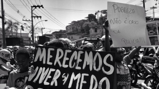 Ato contra violência policial. Foto: Dani Fi