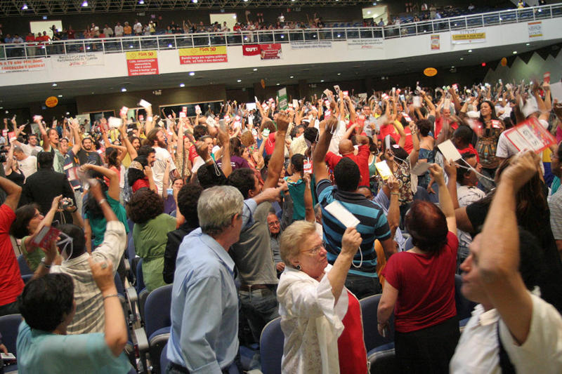Mais de 1.800 pessoas participaram da Conferência Nacional de Comunicação (Confecom), a única realizada no país. | Foto: Divulgação