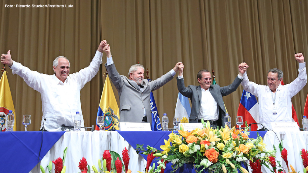 Lula defende mais integração na América Latina contra a crise econômica e o conservadorismo