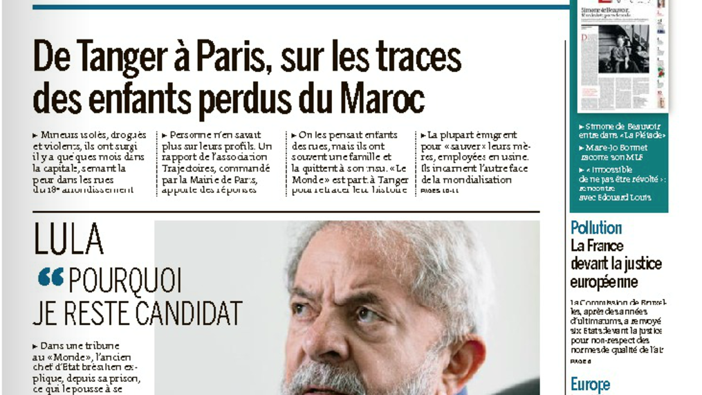 Artigo de Lula no Le Monde