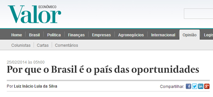 Por que o Brasil é o país das oportunidades