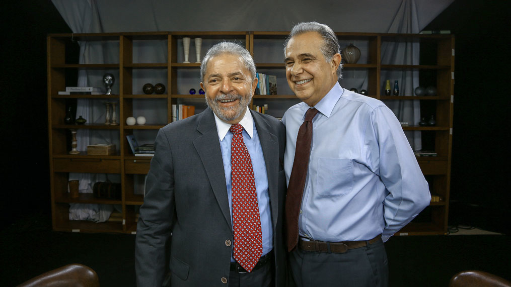 Assista à íntegra da entrevista de Lula a Roberto D'Ávila