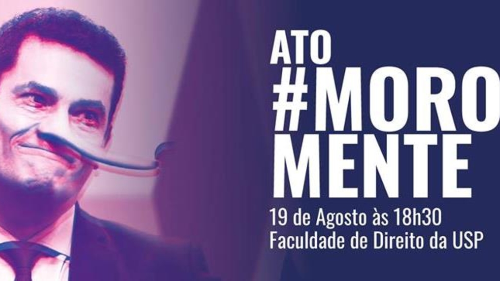 Em São Paulo, ato #MoroMente denuncia crimes da Lava Jato 