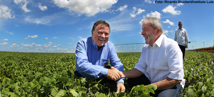 Blairo Maggi e Lula em Cuba para ampliar produção de alimentos