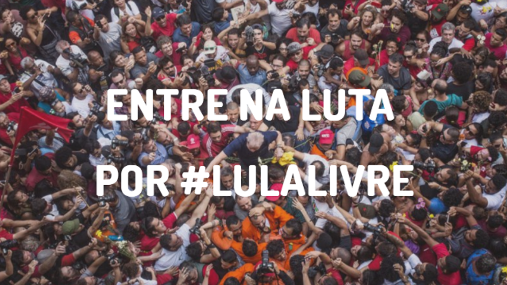 Cadastre seu comitê, coletivo ou ação em defesa da liberdade de Lula