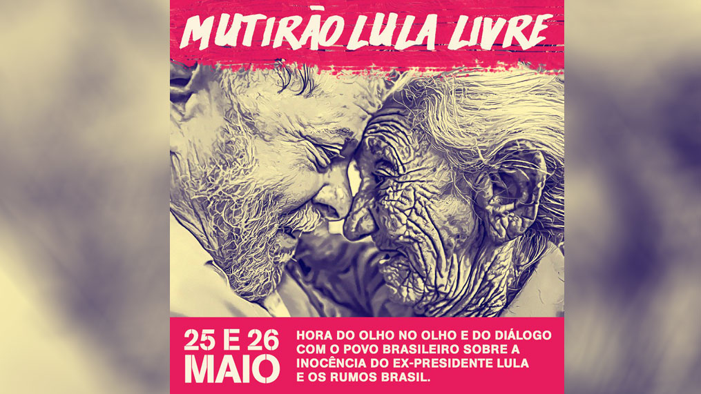 Campanha Lula Livre organiza mutirão contra a desinformação