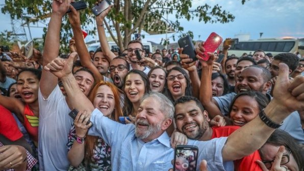 Caravana de Lula inicia tercera etapa en Espíritu Santo, Brasil