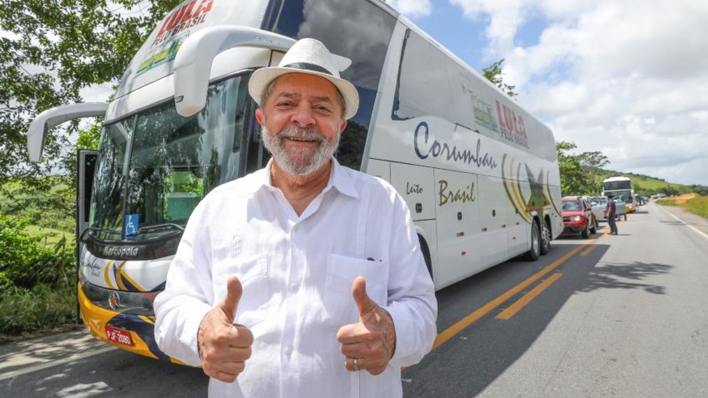 Caravana Lula pelo Brasil segue para o ES e RJ