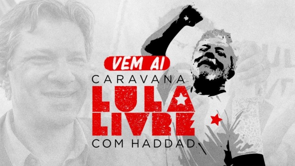 Caravana percorre o Sul para exigir liberdade de Lula
