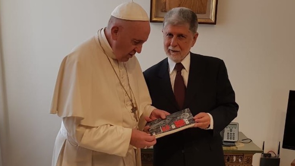 Celso Amorim tem audiência sobre Lula com papa Francisco