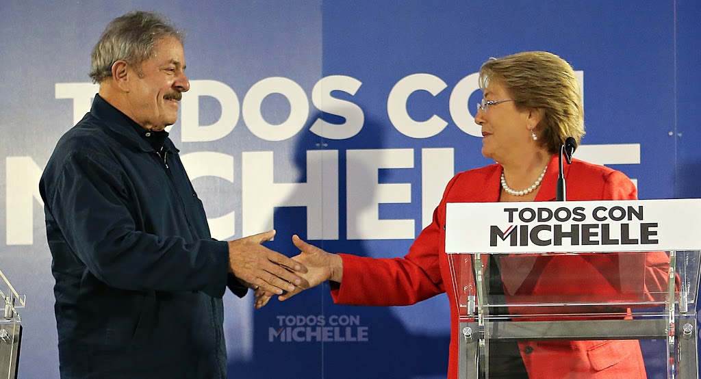 "Com eleição de Bachelet, nossa região viverá momento único", diz Lula
