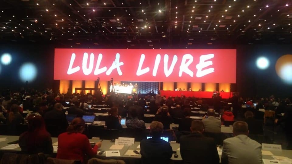 Confederação Sindical Internacional pede Lula Livre