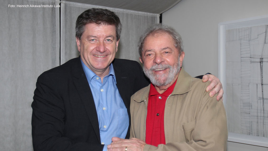 Diretor-Geral da OIT visita Lula