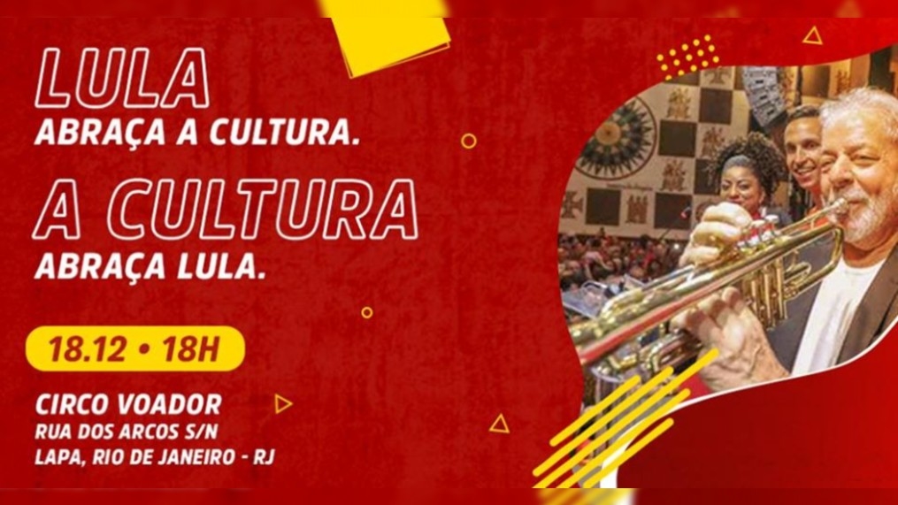 Em ato pela Cultura, Lula se reúne com centenas de artistas e intelectuais