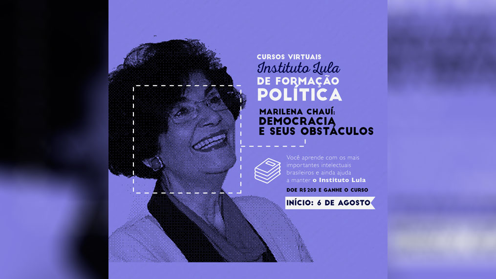 Em breve: Cursos Instituto Lula de formação política