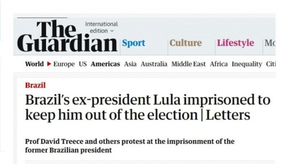Acadêmicos ingleses denunciam prisão política de Lula