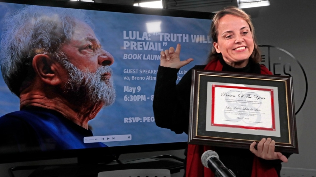 Lula recebe título de “Personalidade do Ano” em NY