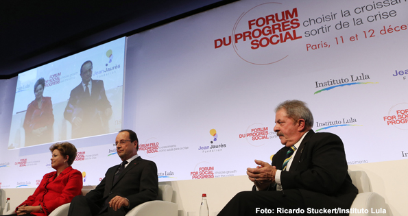 En París, Dilma y Hollande defienden empleo y crecimiento como salidas para la crisis mundial  