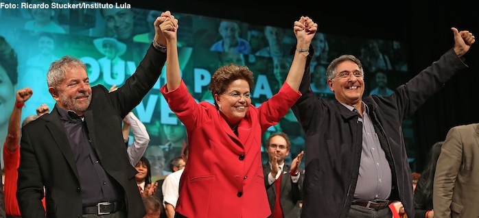 Encontro do PT com Lula e Dilma aclama pré-candidatura de Pimentel em Minas