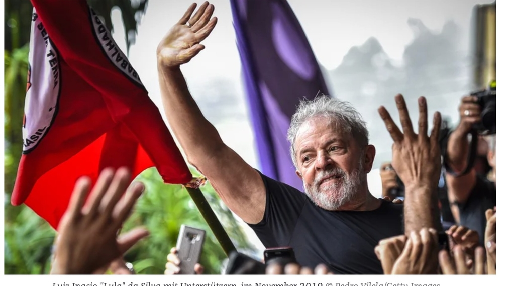 Entrevista de Lula ao jornal alemão Die Zeit