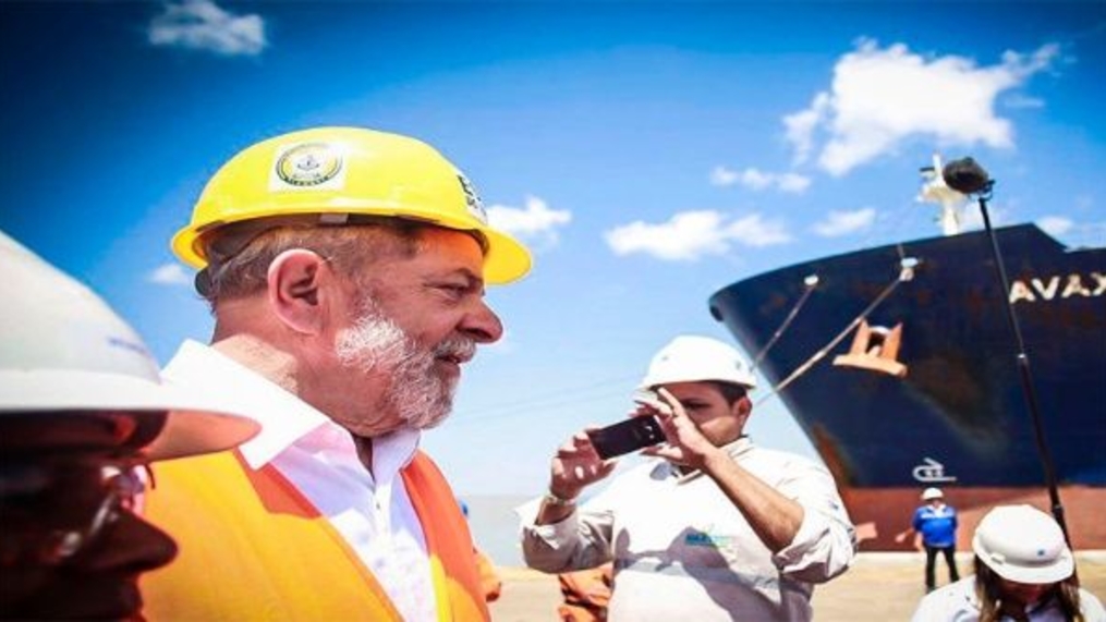 Finaliza caravana de ​​​​​​​Lula con visita a San Luis, Brasil