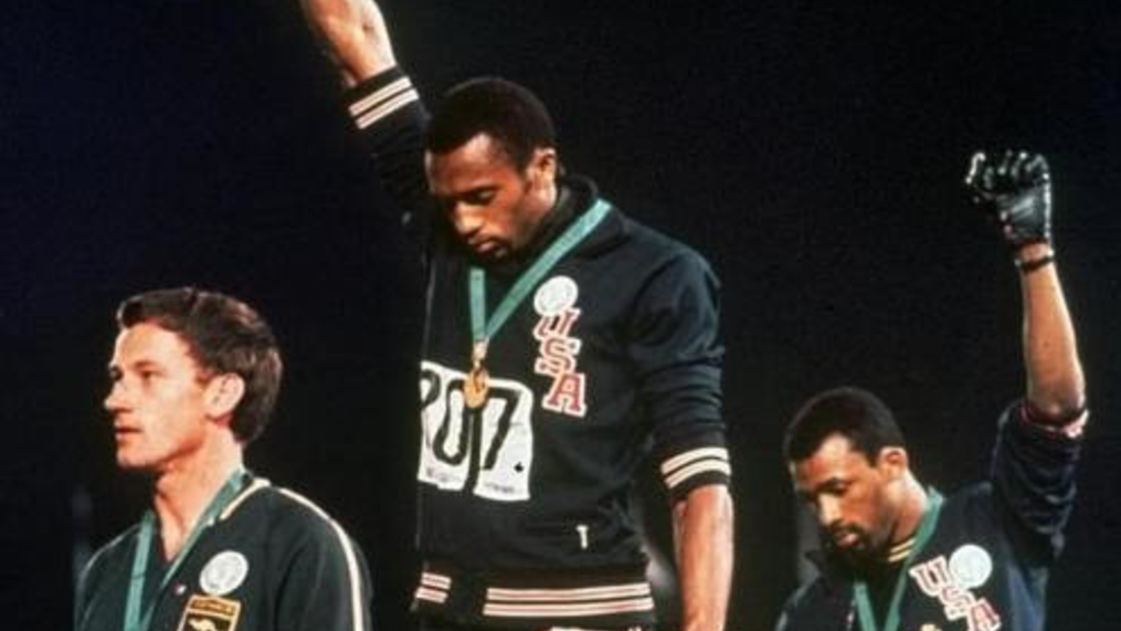 Há 49 anos, o pódio mais emblemático das Olimpíadas