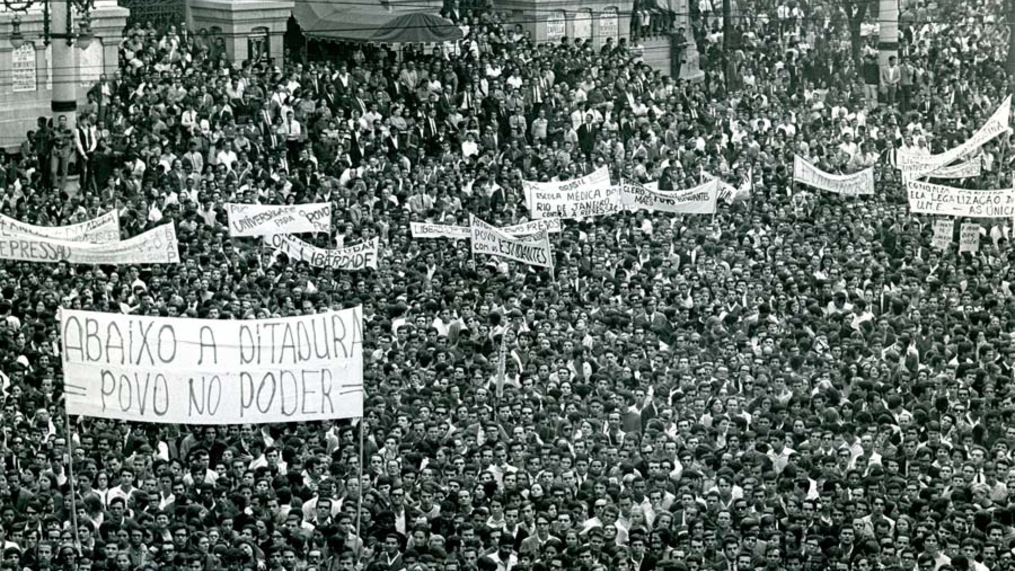 50 anos da passeata que coroou a luta dos 100 mil estudantes