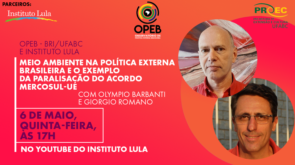 Disponível: Meio ambiente na política externa brasileira