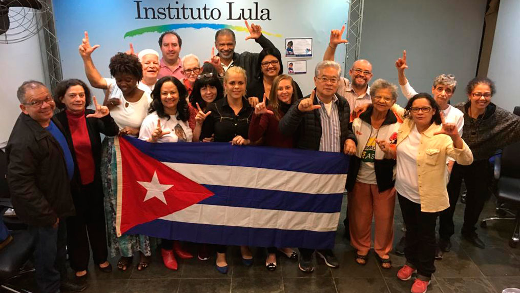 Instituto Lula recebe visita de lideranças cubanas