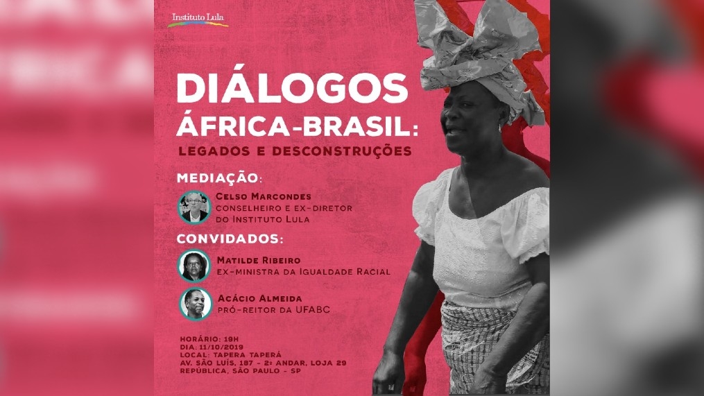Instituto Lula promove Diálogos África-Brasil em SP