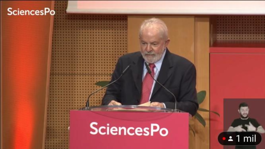 Leia o discurso de Lula no Instituto Sciences Po