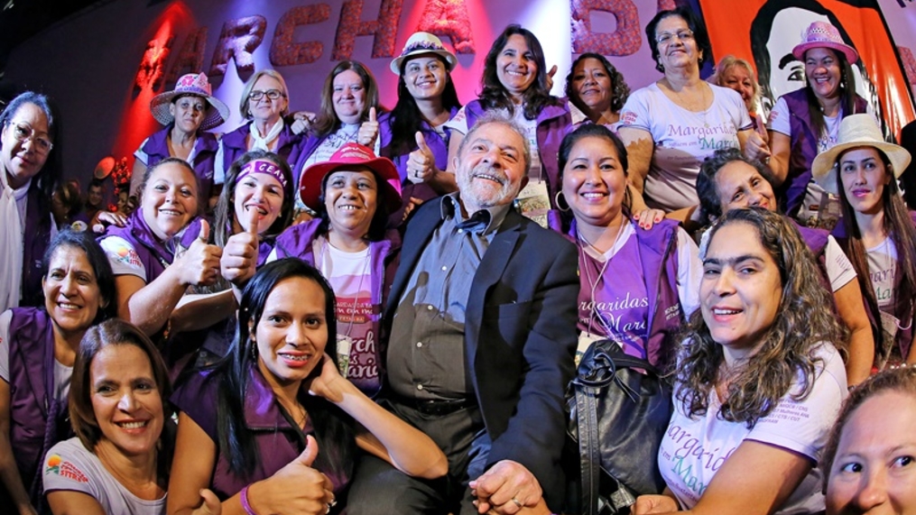 Lula às Margaridas: “Continuamos juntos nessa marcha”