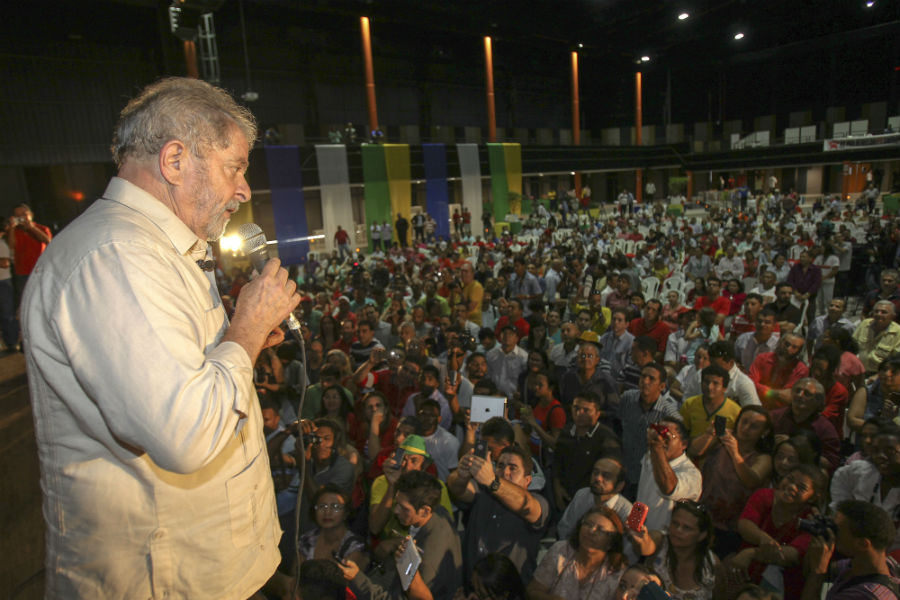 Lula comenta no Piauí xingamentos à presidenta Dilma