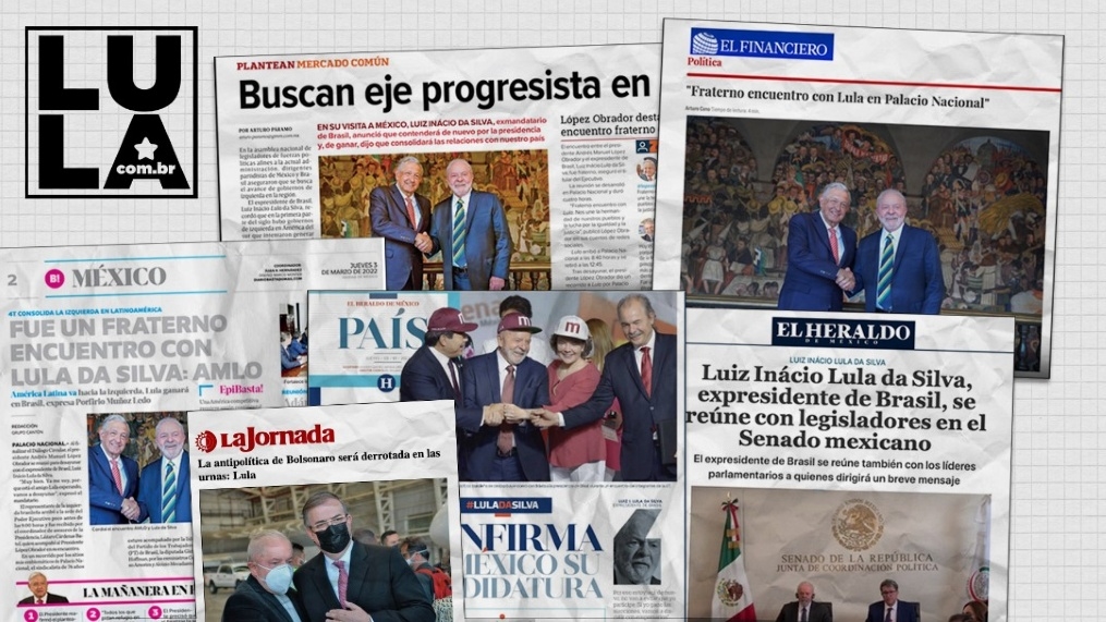 Lula é destaque na imprensa mexicana