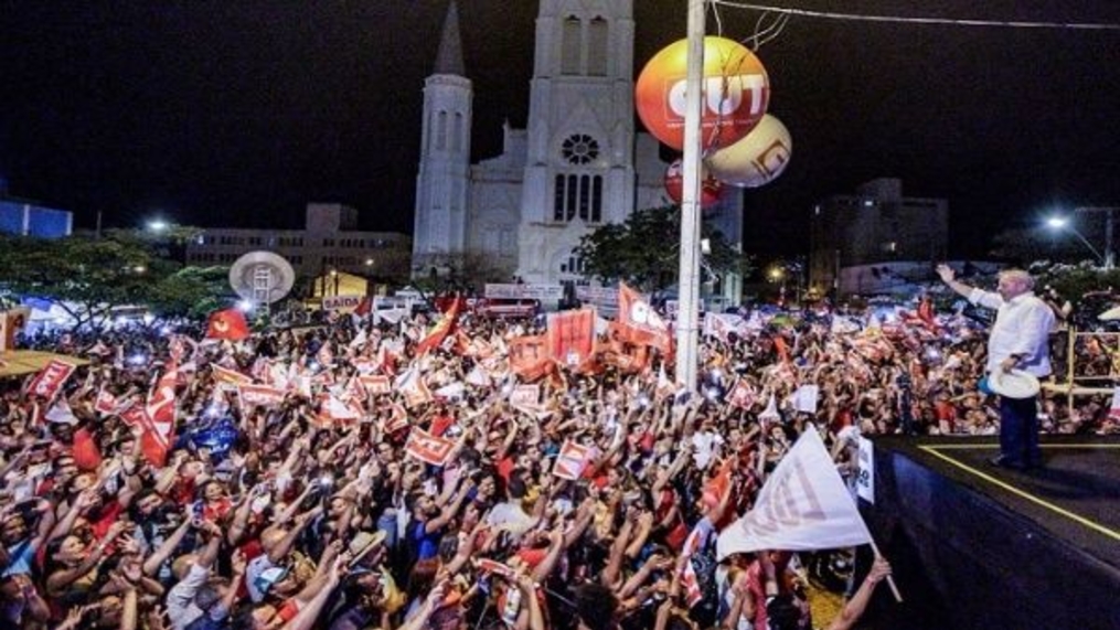 Lula en Montes Claros: ¡Si gano, voy a reparar de nuevo Brasil!