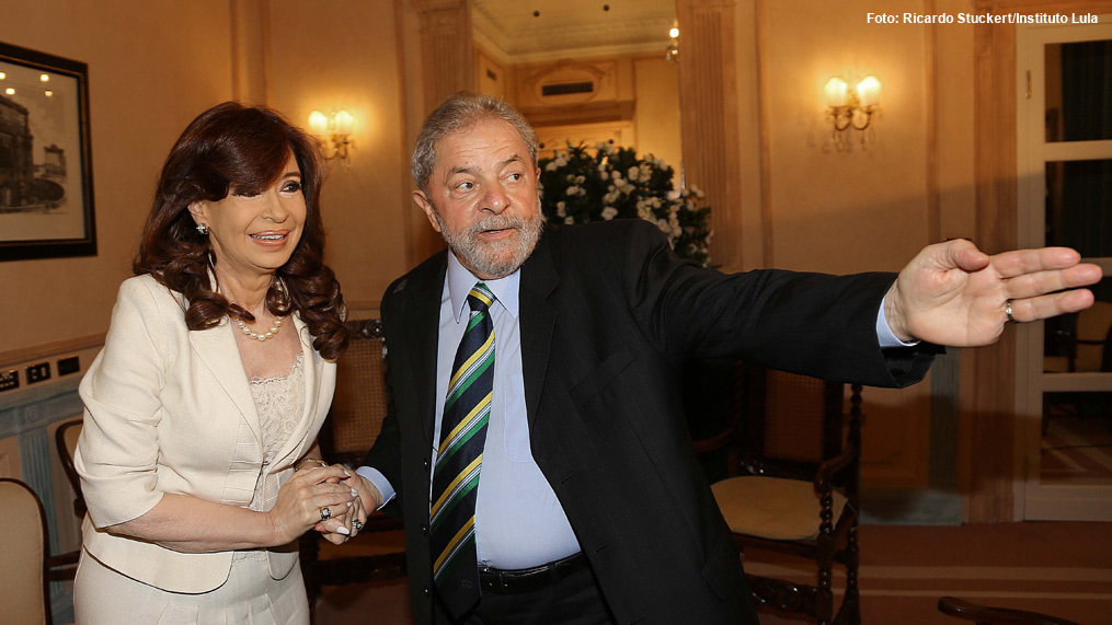 Lula encontra presidenta argentina em Roma