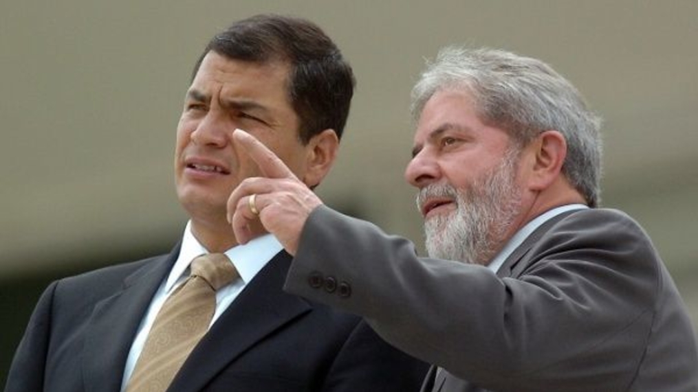 Lula envia mensagem solidária ao companheiro Rafael Correa