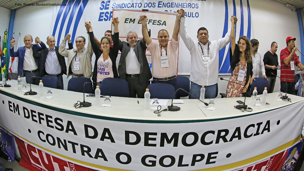 Lula: estou a disposição para todos os atos contra o impeachment
