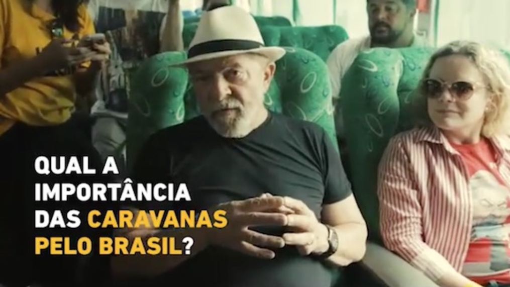 Lula explica importância das caravanas