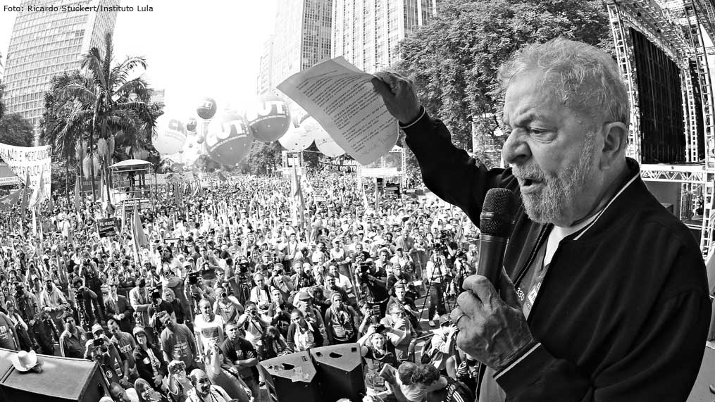 "Vou desafiar os que não se conformam com a democracia", Lula, no 1º de Maio