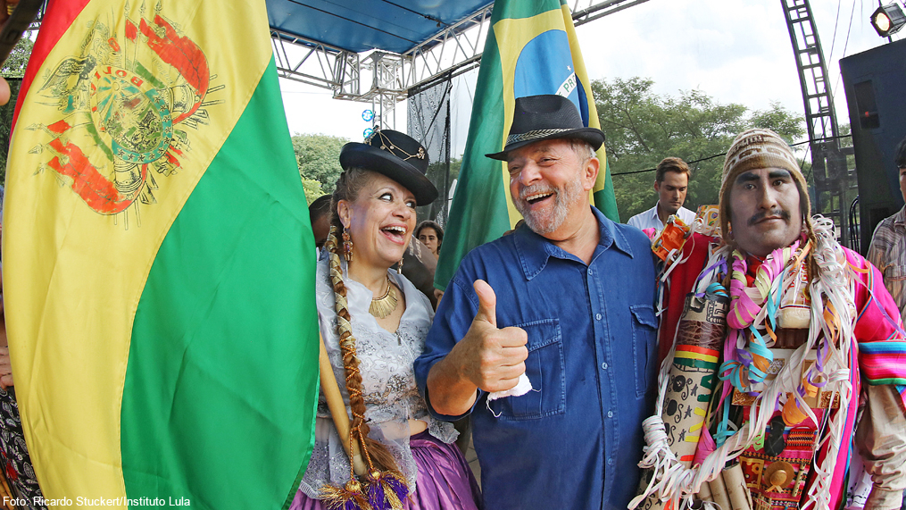 Lula destaca contribuição de imigrantes ao Brasil durante feira boliviana