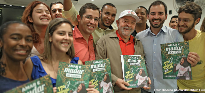 Lula recebe lideranças da UJS