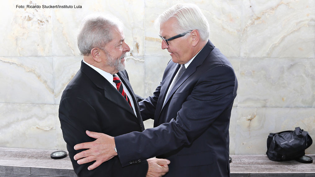 Lula se reúne com o ministro das Relações Externas da Alemanha