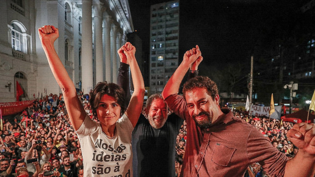 Manuela, Boulos e Lula unidos contra o fascismo