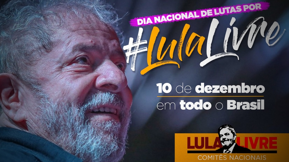 Movimentos realizam Jornada Nacional Lula Livre 