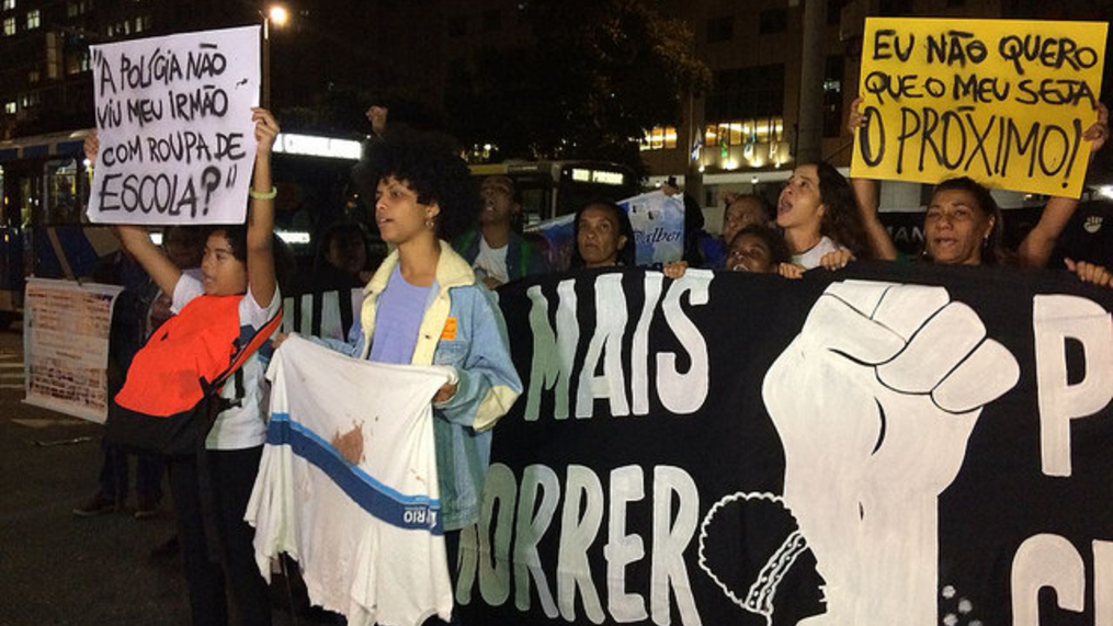 No Rio, manifestantes pedem respostas da morte de Marielle