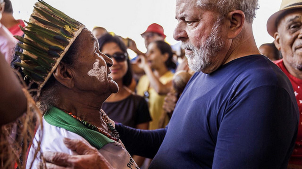 “Nosso sangue tem DNA guerreiro”, diz jovem indígena pankararu em encontro com Lula