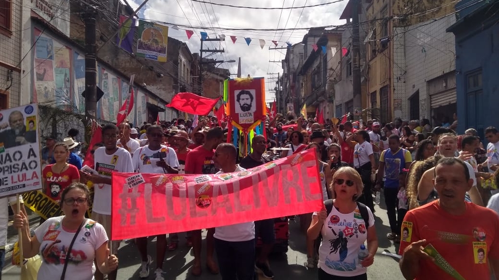 O grito do Dois de Julho é Lula Livre